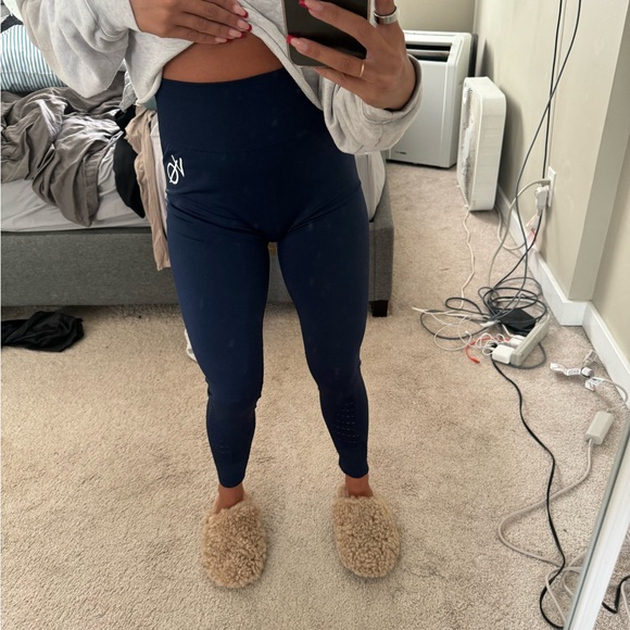 Vanquish Women’s Leggings - Small Navy Blue - Picture 6 of 8